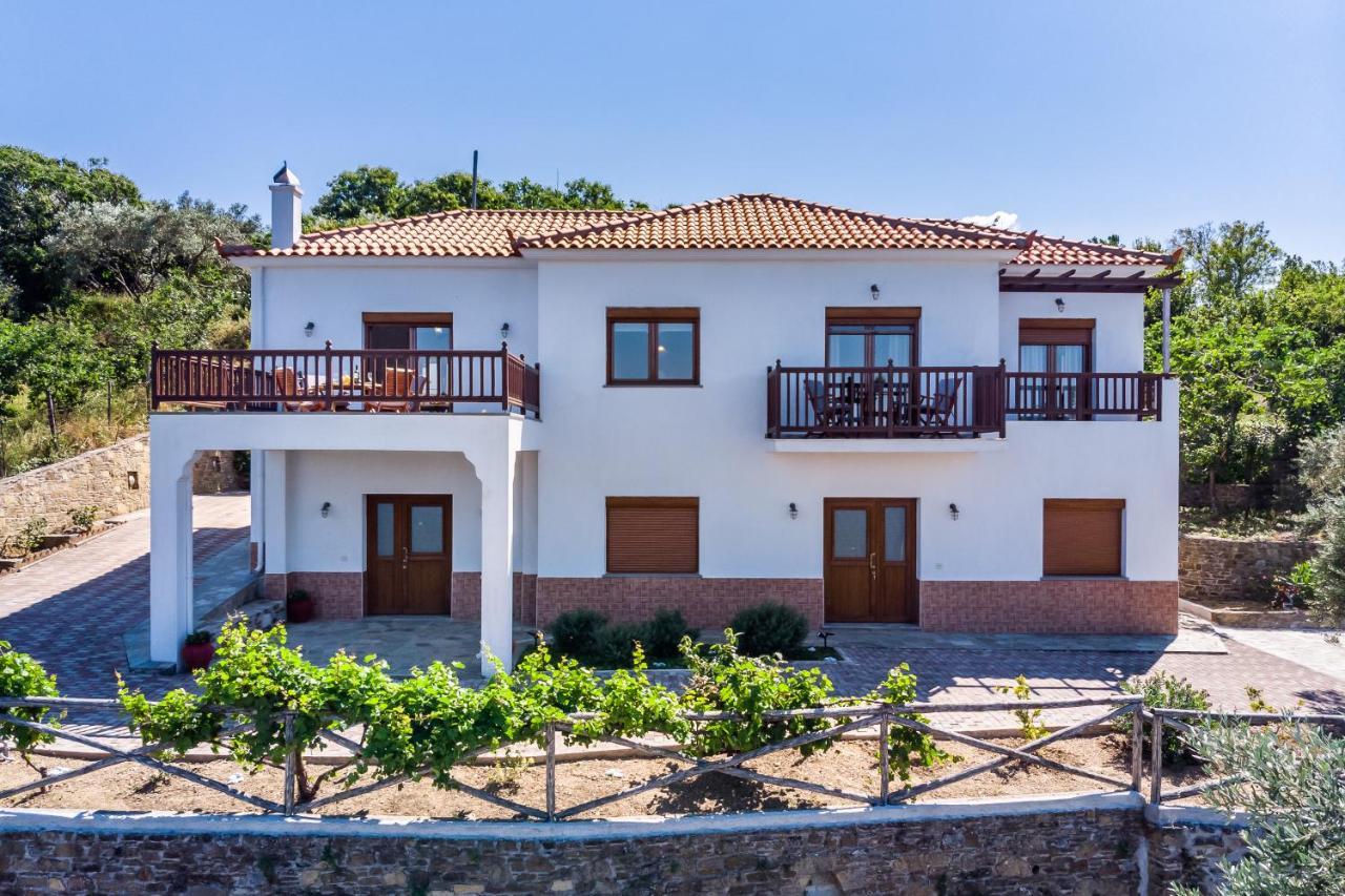 Villa Margini, Aegean Views , Pool Villa, Skopelos ภายนอก รูปภาพ